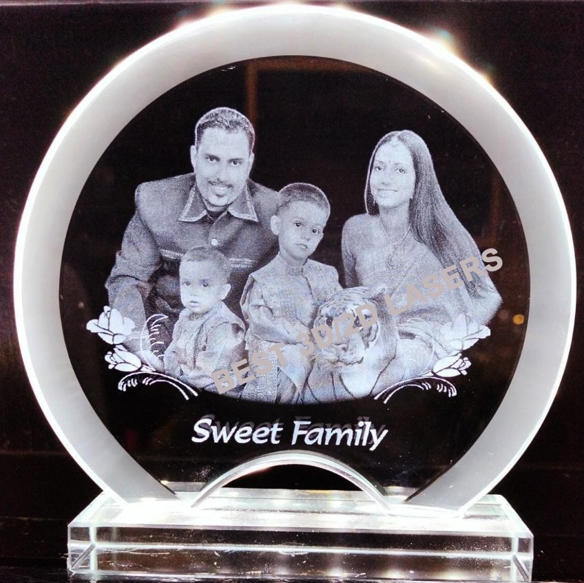 Moon Round Crystal Family