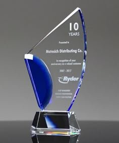 Crystal Trophy New - 7
